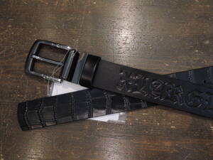 X-LARGE エクストララージ XLARGE REVERSIBLE LEATHER BELT リバーシブル 黒 2024 秋冬最新 公式HP 完売 人気商品　