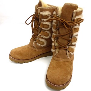 【美品】UGG / アグ ROMMY / ロミー ムートンブーツ USA7（24cm相当）(レディース)【中古】15i-1-001