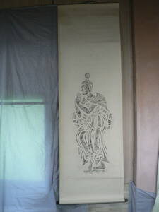 掛軸 拓本 石拓 その3 中国 仏画 仏教美術 仏像 中国美術 天龍山