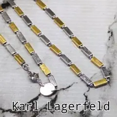 Karl Lagerfeld カール・ラガーフェルド ネックレス メンズ 金銀