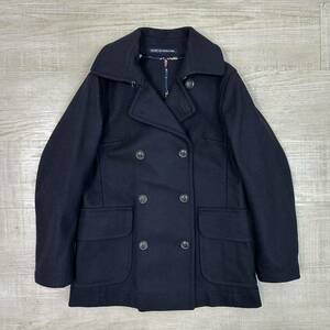 LONDON TRADITION ロンドントラディショナル ロンドン トラディショナル Pコート P コート MADE IN ENGLAND NAVY ネイビー 系 サイズ 34