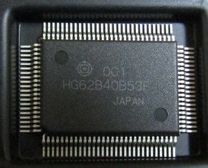 [秘蔵CPU放出422]日立 CMOSゲートアレー HG62B40B53F QFP 未使用