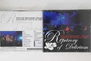 国不明2discs CD Yes Repetrory Of Delirium FARM205056 FLUX AND REFLUX /00220