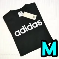 【新品】アディダス　Tシャツ　M　メンズ　adidas　黒