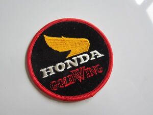 ビンテージ HONDA GOLD WING ゴールドウイング ホンダ バイク オートバイ ワッペン/自動車 整備 作業着 レーシング F1 135