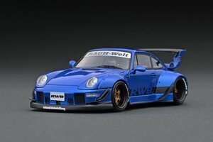 ★☆イグニッションモデル IG21721/43 RWB ポルシェ 993 ブルーメタリック☆★