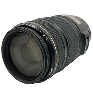 【動作保証】Canon IMAGE STABILIZER 75-300mm F:4-5.6 IS ultra SONIC カメラレンズ 望遠 ズーム 中古 C8936220