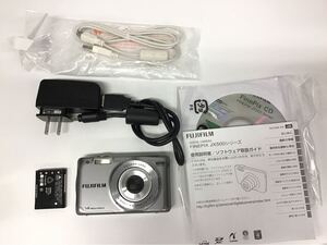 0472 【動作品】 FUJIFILM 富士フイルム finepix JX500 コンパクトデジタルカメラ