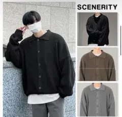 【SCENERITY】Rough Warmer Cardigan