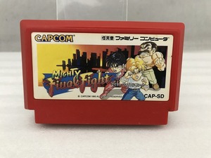 カプコン CAPCOM FCソフト マイティファイナルファイト ソフトのみ CAP-SD