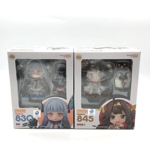 1円 未開封 GoodSmileCompany 艦隊これくしょん 艦これ 金剛改二 叢雲 ねんどろいど フィギュア 玩具 ゲーム 2個セット m13760