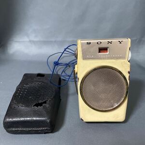 昭和レトロ SONY ソニー ラジオ トランジスタラジオ TR-610 未確認 ジャンク品