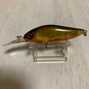 t ★美品★Megabass メガバス DIVING FLAPSLAP (ダイビング フラップスラップ (NC メガバス キンクロ) フラットサイドクランクベイト