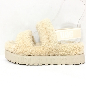 アグ UGG サンダル 23 1120876 オー フラッフィータ アイボリー レディース 靴