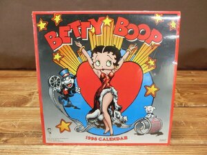 【TG-0243】希少 ベティ・ブープ（Betty Boop）激レア 1998年カレンダー シュリンク付 現状品【千円市場】