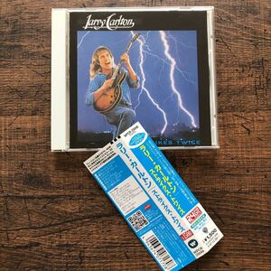 送料無料★ラリー・カールトン★ストライクス・トワイス★Larry Carlton★Strikes Twice★AOR★帯付国内盤CD★美品★