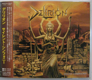 ◆CD◆DELIRION／サイレント・シンフォニー◆デリリオン◆帯有り国内盤