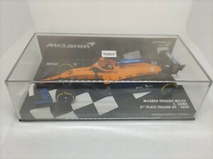 マクラーレン MCL35 サインツ イタリアGP 2位 2020 ミニチャンプス 1/43