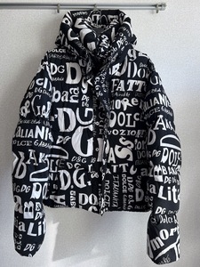 22AW DOLCE&GABBANA ロゴ ダウンジャケット Lサイズ