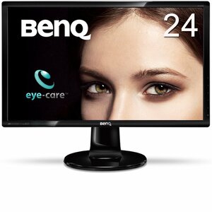 【中古】BenQ モニター ディスプレイ GL2460HM 24インチ/フルHD/TN/HDMI,VGA,DVI端子