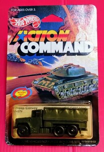  Hot Wheels　ACTION COMMAND TROOP CONVOY 　レア品　ベトナム戦争