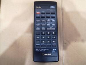 東芝 TOSHIBA RM-LK55/rmlk55 LDプレイヤー XR-LK55用リモコン J-5681