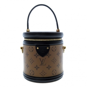 ルイヴィトン LOUIS VUITTON バニティバッグ M43986 カンヌ モノグラム・キャンバス×モノグラム・リバース キャンバス - レディース 美品