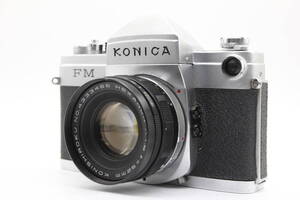 【返品保証】 コニカ KONICA FM Hexanon 52mm F1.8 ボディレンズセット v3880