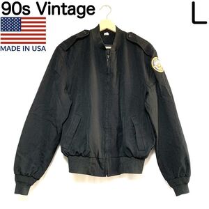 米軍実品 90年代 90sヴィンテージ 輸入古着 1996年納品 ミリタリー U.S.NAVY JROTC ブルゾン ボンバージャケットデッキジャケット MA-1型