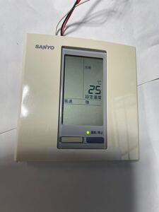 （606）SANYO サンヨー 業務用 パッケージ リモコン RCS-SH80T 業務用エアコンリモコン 中古 通電確認済み 送料一律230円