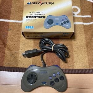 動作確認済 純正品 SS セガサターン コントロールパッド コントローラー HSS-0101 箱 あり セガ SEGA ③