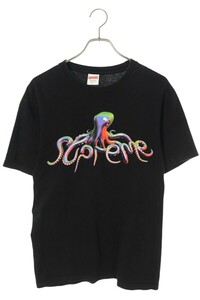 シュプリーム Tシャツ 18SS Tentacles Tee サイズ:S オクトパスロゴプリントTシャツ 中古 HJ12