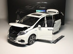 ▲超希少！Honda特注！ 1/18 本田 オーデッセイ ODYSSEY Hibrid 2019 白