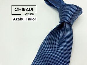 【超美品】Azabu Tailor　麻布テイラー　ドット柄 ネクタイ 3本以上 送料無料 メンズ ネイビー　1205239