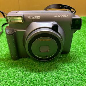 FUJIFILM instax 500AF インスタントカメラ FUJINON LENS 95mm 0.6m〜∞ シャッター、富士フィルム動作未確認