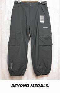 【新品】25 BEYOND MEDALS CARGO PANT 2L - Lサイズ - BLACK 正規品 スノーボード ウェア ワイド パンツ