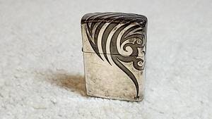 ZIPPO アーマー　TRIBAL トライバル　タトゥー　5面加工　2008年製