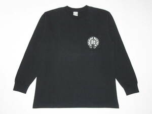 CHROME HEARTS(クロムハーツ)カットソー☆[Lサイズ] クロムハーツ東京限定 UTICA(ユティカ) ロングスリーブTシャツ ロンT Tシャツ クロス