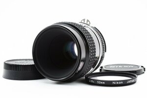 ◇◆ 極美品 ニコン Nikon Ai-s Ais マイクロ Micro ニッコール Nikkor 55mm f/2.8 マクロ レンズ 動作絶好調 8763 ◆◇