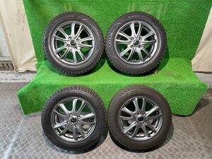 ARREEST 14インチ 5.5J ＋50 PCD100 4H【175/65R14】FITIZ 2019年製 6分山 冬 スタッドレスタイヤ付4本セット！