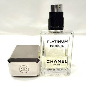 CHANEL シャネル EGOISTE エゴイスト PLATINUM プラチナム EDT オードトワレ 50ml　残量4～5割　◆No954