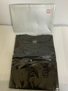 即決/説明文必読/未使用/Audi/アウディ半袖Tシャツ/ビニール袋未開封/車関連グッズ/梱包材経年劣化/チリ取れ/たたみ跡/におい等/ジャンク扱