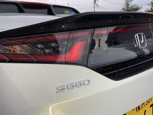 ホンダ　JW5　S660　 前期　リア　ウィング　未塗装　　ダックテール　