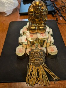 大黒天浅草寺金俵5円亀縁起物