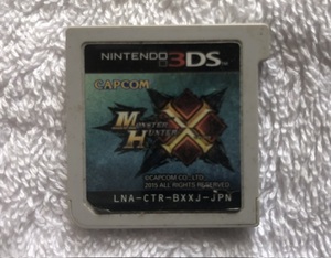 ニンテンドー3DS　モンスターハンターX　モンハン