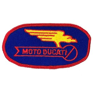 モト ドゥカティ ビンテージ パッチ MOTO DUCATI Vintage Patch 羽 翼 バイカー Biker