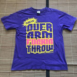 OVER ARM THROW オーバーアームスロー Tシャツ TWIM 2009 ツイム コラボTシャツ ボマー DRADNATS ドラッドナッツ tシャツ バンドtシャツ