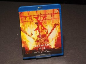 L445【ディスク割れ】Blu-ray X japan The Last Live 完全版 1997・12・31 TOKYO DOME LIVE 東京ドームライブ ブルーレイ