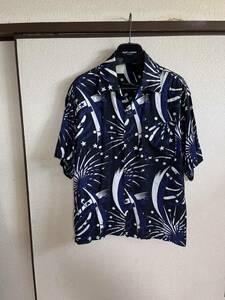 【即決】【送料最安360円】 n.hoolywood ミスターハリウッド エヌハリウッド ALOHA SHIRTS アロハシャツ 半袖 即決早い者勝ち