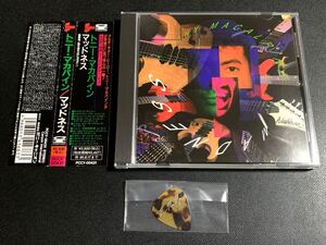 ⑧/初回特典サイン入りギターピック付き/美品帯付き/ TONY MACALPINE(トニー・マカパイン)『マッドネス』初回限定国内盤CD